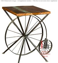 solid wood cycle design Console Table