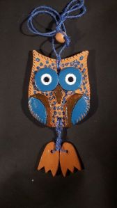 Terracotta Owl Wall Hangings