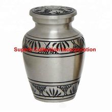 Brass Pewter Keepsake Urns