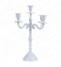 Crystal Ball Five Arms Candelabra