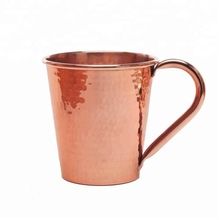 plain copper Mule Mug