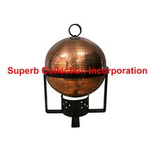Round Earth Shape Copper Chafing Dish
