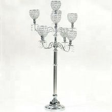 Silver Nine Arms Candelabra