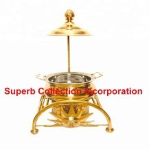 Sun Decorative Brass Chafing Dish