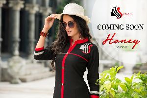 Honey Vol 8 Sawan Rayon Kurtis