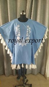 BEACH KAFTAN WITH TASSELS