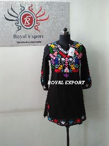 Elegant Embroidered Evening Dress For Women