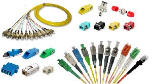 Fiber Optic Cables, Patch Cords, Adaptors & Connectors