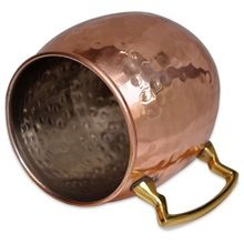 Hammered Copper Beer Mug