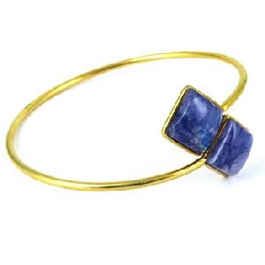 Square Shape Dyed Rainbow Moonstone Bracelet