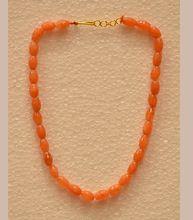 orange beads mala