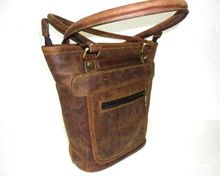 Hunter Leather Tote Bag