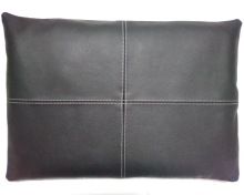 Landscape Leather Cushion Cover