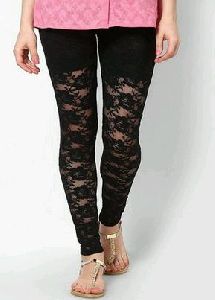 Black Cotton Legging