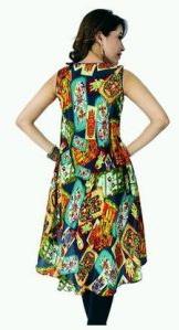 Multicolor Cotton Printed Kurti