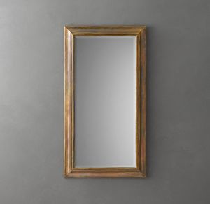 ENGLISH AGED BRASS MIRRORS