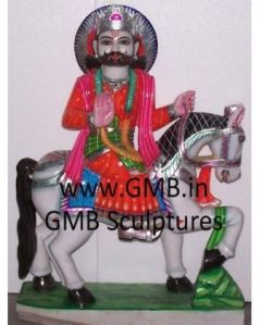 Beautiful ganpati statue in wood