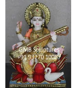 Beautiful Statue of Goddess Saraswati