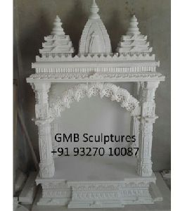 Hand carved Marble Mandir