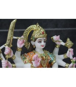 Marble Durga Statue