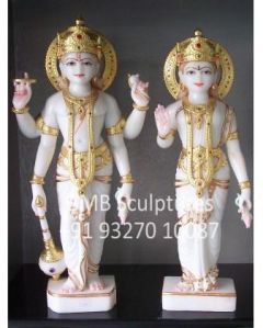 Marble Murti of Vishnu Laxmi