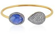 Tanzanite Pave Diamond Cuff