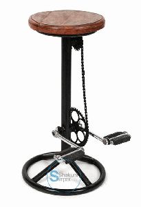 Indian Bicycle Bar Stool