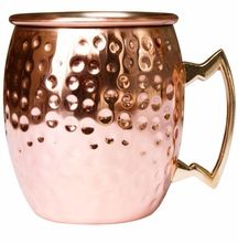 Hammered Copper Moscow Mule Mug