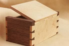 Square Wooden Box