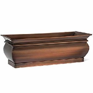 copper antique garden planter