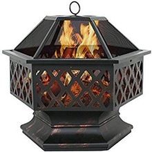 handmade iron fire pit