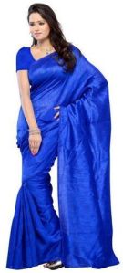 Plain Pure Silk Saree