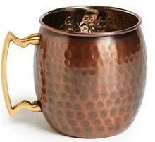 Hammered Copper Mugs