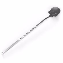 Skull design Long Cocktail Mixing Stirrer