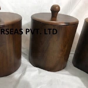 Wooden Insulated Stainless Steel Bucket