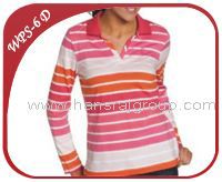 POLO STRIPE Full Sleeves tshirt