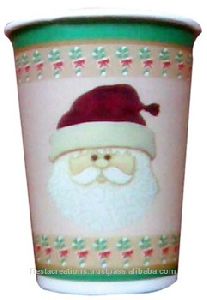 Disposable Christmas Paper Cups