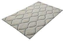 latest style plain polyester rug new fashion