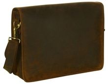 Leather Messenger Bag