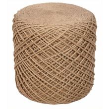 MultiColor stylish Jute Fabric Small Cylindrical Pouf