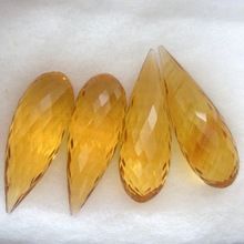 loose citrine gemstone big teardrops