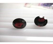 red garnet loose gemstone