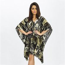 Multicoloured Printed Kaftan Top