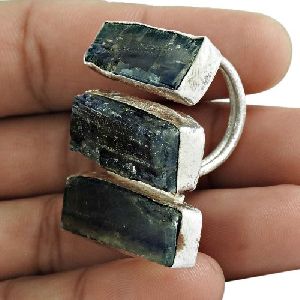 Kyanite Gemstone Ring 925 Sterling Silver Women Gift Jewelry