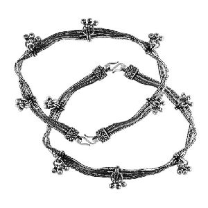 Modern Style!! 925 Sterling Silver Anklets