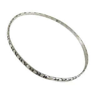 Modern Style!! Handmade 925 Sterling Silver Bangle