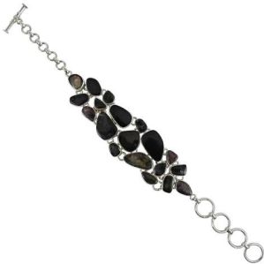 New Fashion tourmaline Gemstone Sterling Silver Bracelet Jewelry