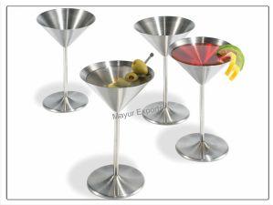 Stainless Steel Martini glass