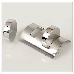 Stainless Steel Rado Salt and Pepper Set