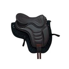 leather suede treeless saddle